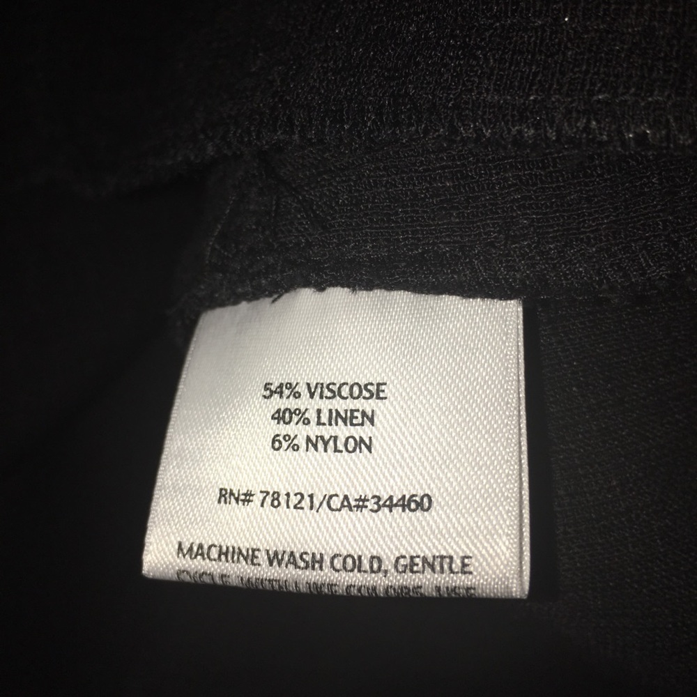 Eileen Fisher black blazer. Bust:22”, Length 24” - Picture 7 of 8